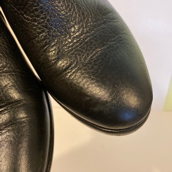 Sam Edelman Black Leather Betty Booties Ankle Boots Size 6.5 - Picture 12 of 14